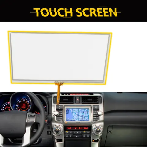Touch Screen Digitizer Car Radio DVD Player GPS Navigation For Toyota Corolla Camry Tacoma 4Runner Highlander Sienna Tundra