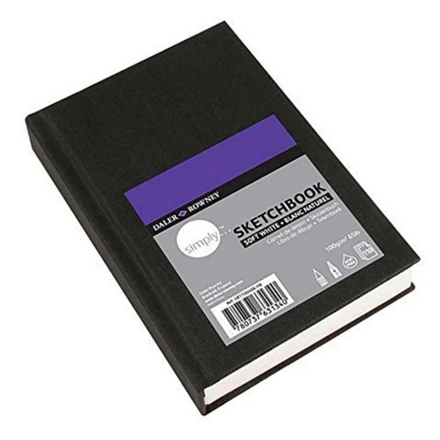 Hardbound Sketchbook, Extra White, 4 x 6, 110 Sheets, 1 Each
Hardbound Sketchbook, Extra White, 4 x 6, 110 Sheets, 1 Each