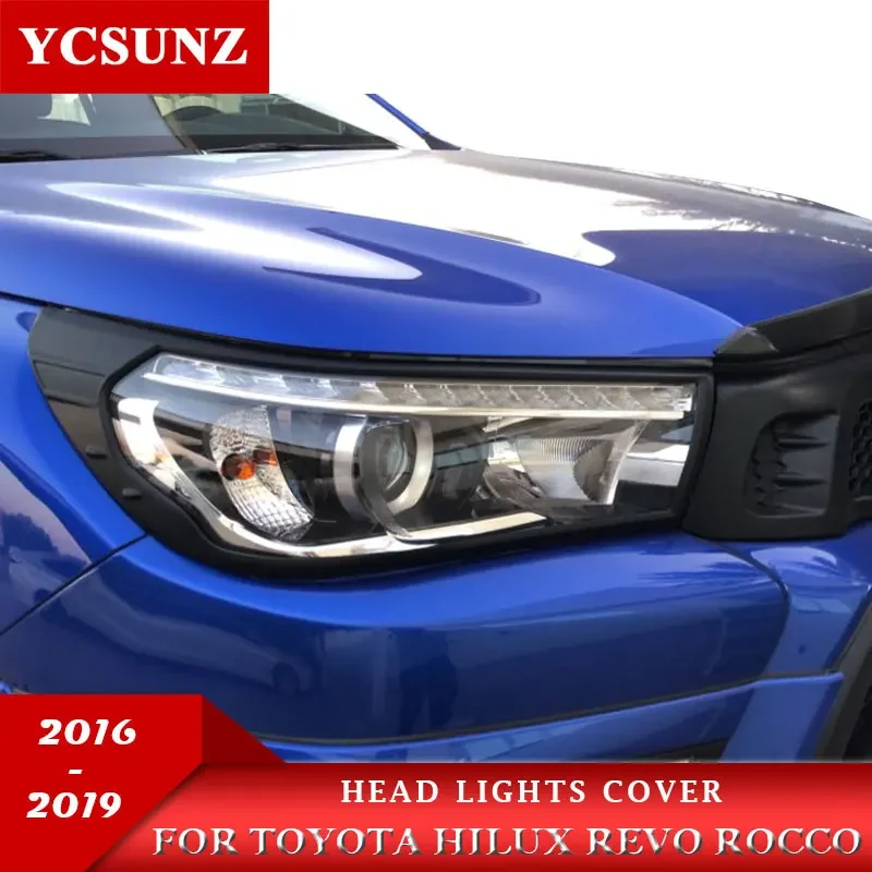 ABS Head Light Cover Surrounds For Toyota Hilux Revo Rocco 2015 2016 2017 2018 2019 2020 Double Cabin Car Accessories
ABS Head Light Cover Surrounds For Toyota Hilux Revo Rocco 2015 2016 2017 2018 2019 2020 Double Cabin Car Accessories