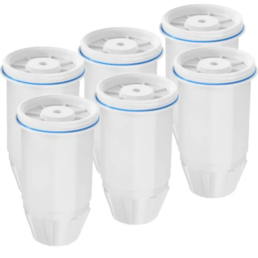 Water Filter Replacement for zero Pitchers and Dispenser, fit for ZR-001 ZR-004 ZP-006 ZR-017 ZS-008 Filters, Multi-Stage Filte
Water Filter Replacement for zero Pitchers and Dispenser, fit for ZR-001 ZR-004 ZP-006 ZR-017 ZS-008 Filters, Multi-Stage Filte