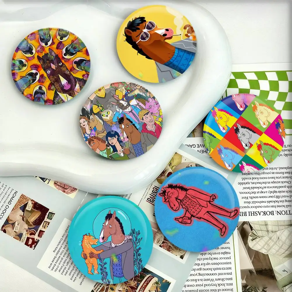 B-BoJack H-Horseman Badges 25 32 44 58 75 mm Round Fans Collect Friends Gifts Brooch Souvenir
B-BoJack H-Horseman Badges 25 32 44 58 75 mm Round Fans Collect Friends Gifts Brooch Souvenir