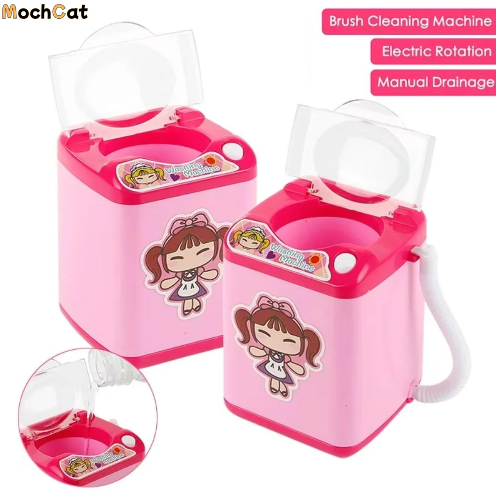 Игрушечная мини-стиральная машина с имитацией работы, портативная, розовая, с функцией отжима
Игрушечная мини-стиральная машина с имитацией работы, портативная, розовая, с функцией отжима