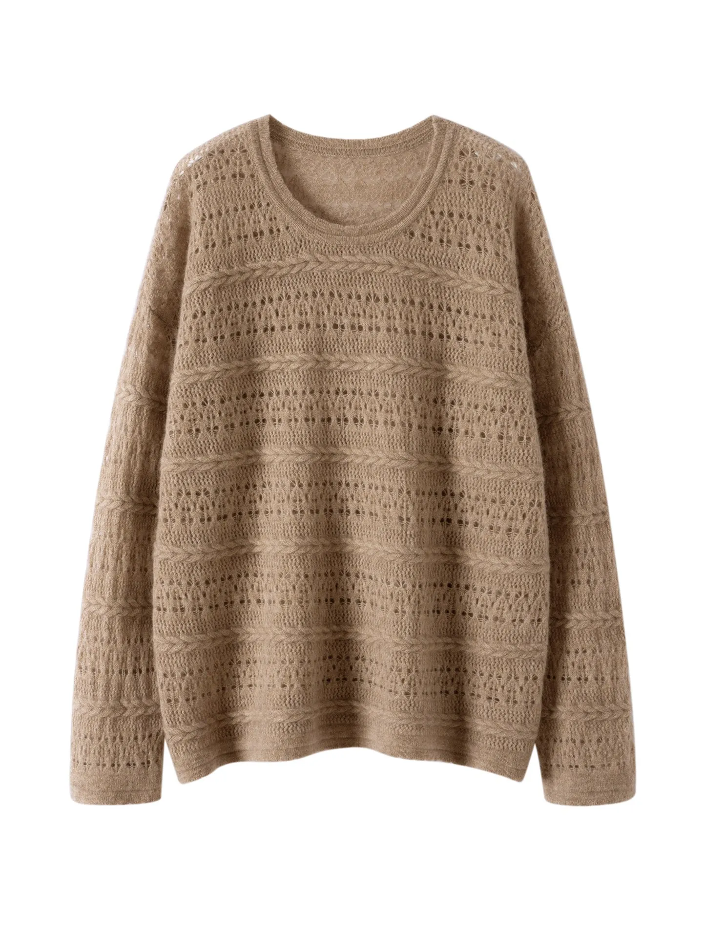 Luxury 100% Cashmere Woman Sweater Elegant Female Autumn Winter Knitwear Hollow Out Pullover Fashion Long Sleeve Clothing Tops
Luxury 100% Cashmere Woman Sweater Elegant Female Autumn Winter Knitwear Hollow Out Pullover Fashion Long Sleeve Clothing Tops