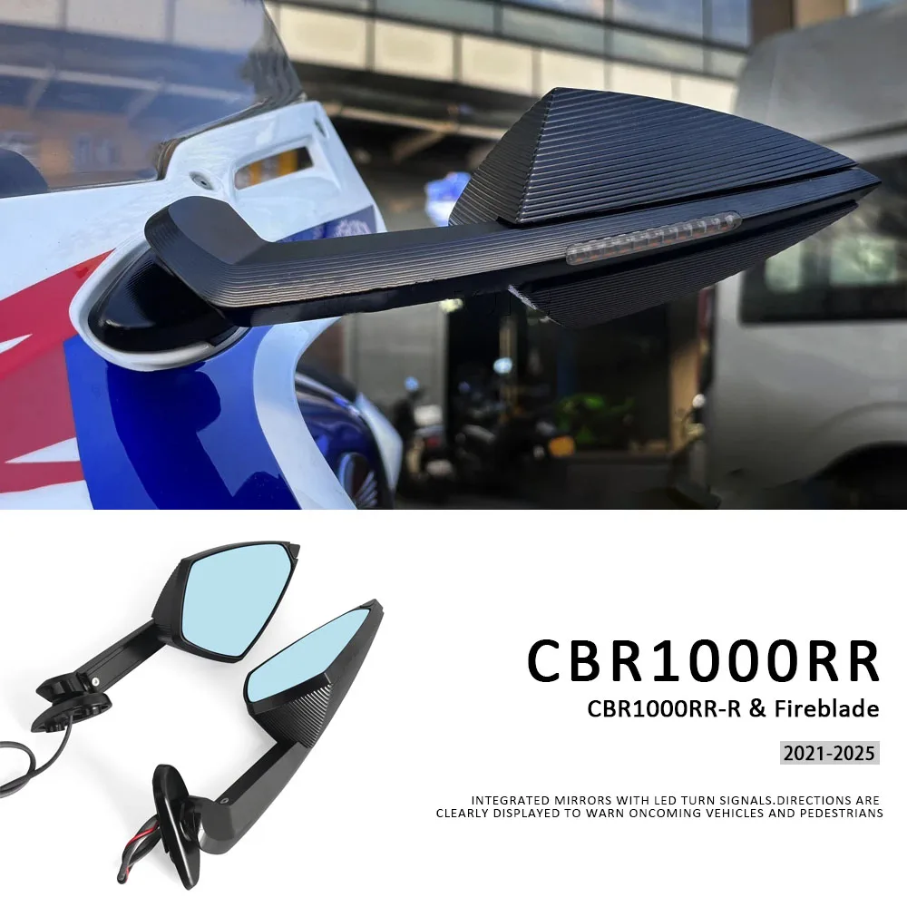 Rearview Mirror For HONDA CBR1000RR CBR1000RR-R Fireblade Motorcycle Racing Sport Back Side Mirrors CBR 1000 RR RR-R 2019-2025
Rearview Mirror For HONDA CBR1000RR CBR1000RR-R Fireblade Motorcycle Racing Sport Back Side Mirrors CBR 1000 RR RR-R 2019-2025