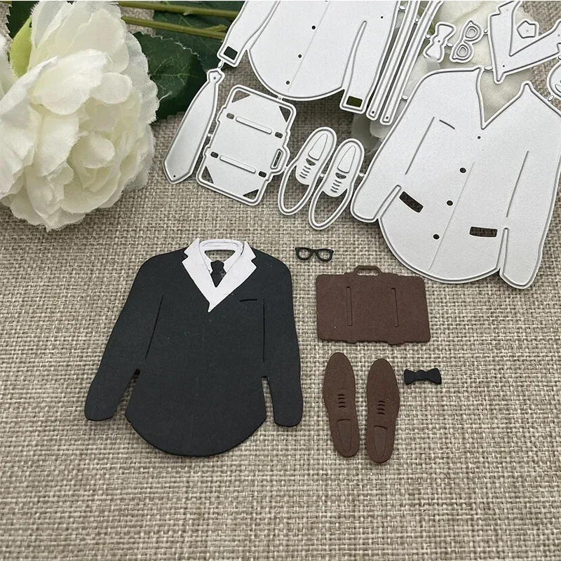 Work suit Metal Cutting Dies Stencils For DIY Scrapbooking Decorative Handcraft Die Cutting Template Mold
Work suit Metal Cutting Dies Stencils For DIY Scrapbooking Decorative Handcraft Die Cutting Template Mold