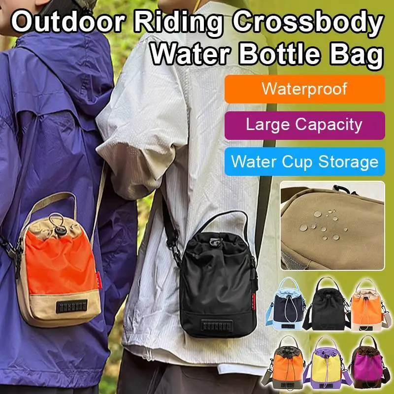 【Color-Blocking Outdoor Crossbody】Cycling Phone-Water Bottle Bag Integrated Pouch for Sports & Travel Mini Hydration
【Color-Blocking Outdoor Crossbody】Cycling Phone-Water Bottle Bag Integrated Pouch for Sports & Travel Mini Hydration