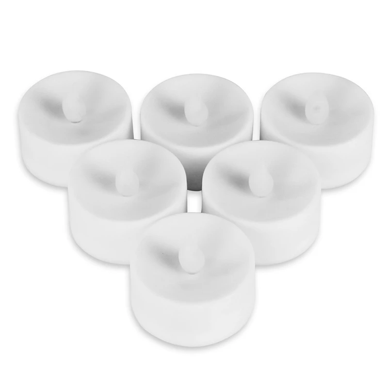 6Pcs Flameless Candles Battery Operated LED Tea Lights Fake Candles Led Candles With 6-Key Timer Remote Control
6Pcs Flameless Candles Battery Operated LED Tea Lights Fake Candles Led Candles With 6-Key Timer Remote Control