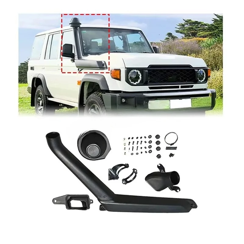 High Quality 4X4 Pickup Engine Parts Air Intake Accessories Snorkel Kit Car Snorkel for Land Cruiser 70 Series LC76 LC78 LC79
High Quality 4X4 Pickup Engine Parts Air Intake Accessories Snorkel Kit Car Snorkel for Land Cruiser 70 Series LC76 LC78 LC79