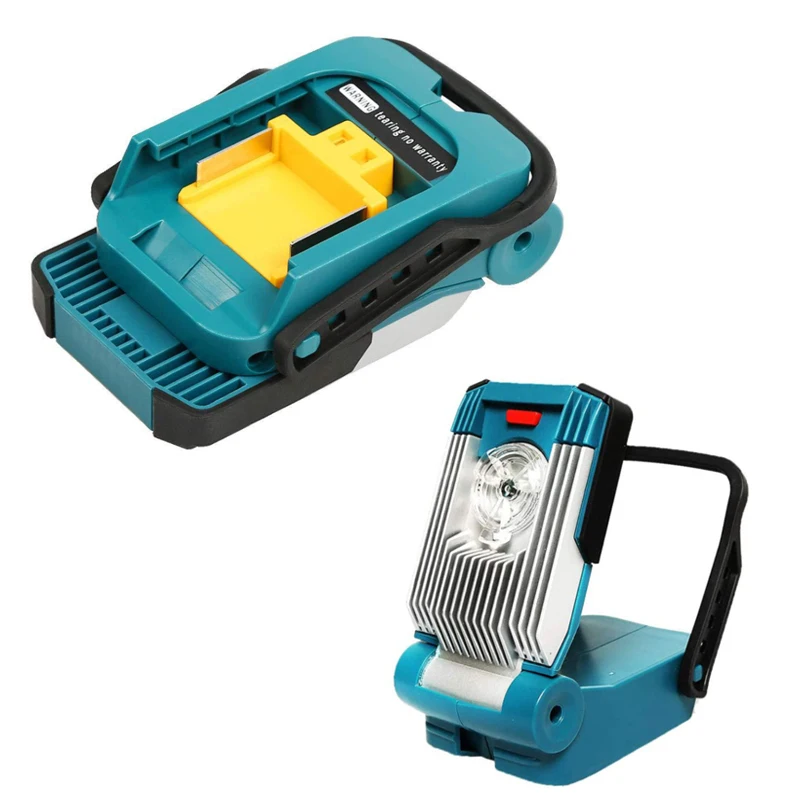 LED working light For Bosch For Makita For Milwaukee For DeWalt 18V 20V Li-ion Battery folding lamp outdoors Power Tool
LED working light For Bosch For Makita For Milwaukee For DeWalt 18V 20V Li-ion Battery folding lamp outdoors Power Tool