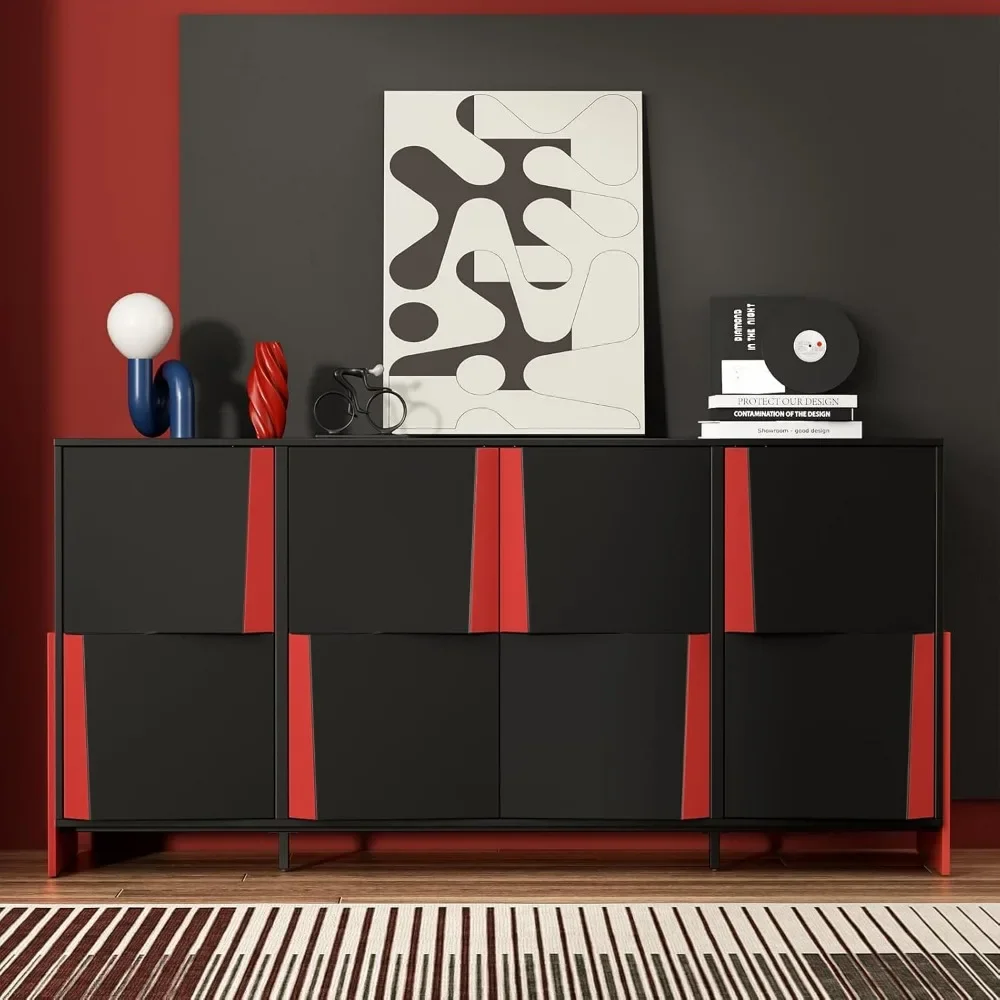 Sideboard Buffet Cabinet with Storage, 68.5'' Large Sideboard Cabinet Credenza, Thicken Accent Storage Cabinet
Sideboard Buffet Cabinet with Storage, 68.5'' Large Sideboard Cabinet Credenza, Thicken Accent Storage Cabinet