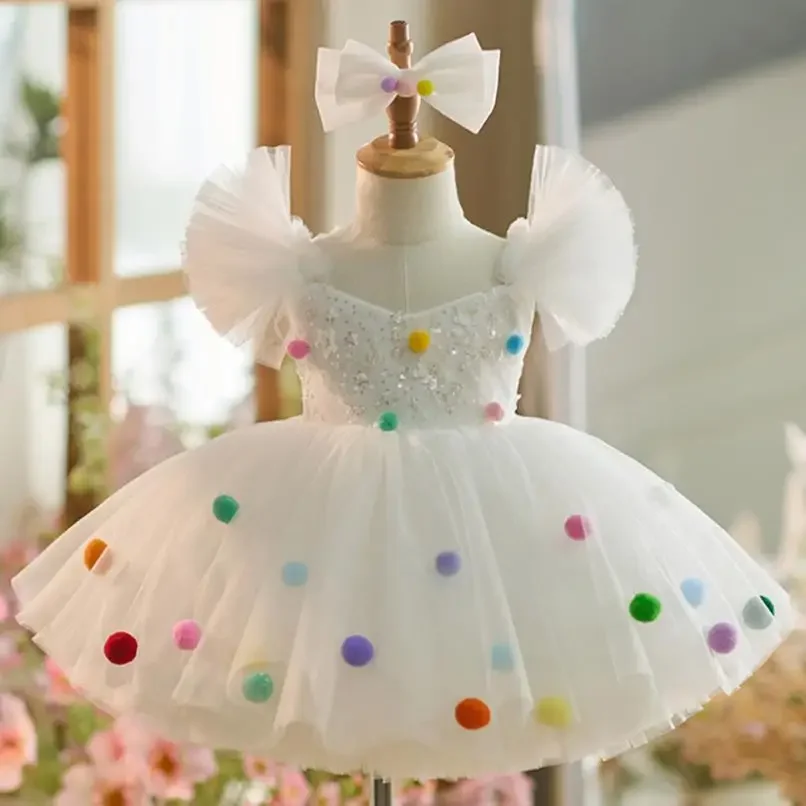 White Children's Princess Ball Gown Wedding Birthday Baptism Girls Party Dresses A4068 Vestidos Bridesmaid Dresses
White Children's Princess Ball Gown Wedding Birthday Baptism Girls Party Dresses A4068 Vestidos Bridesmaid Dresses