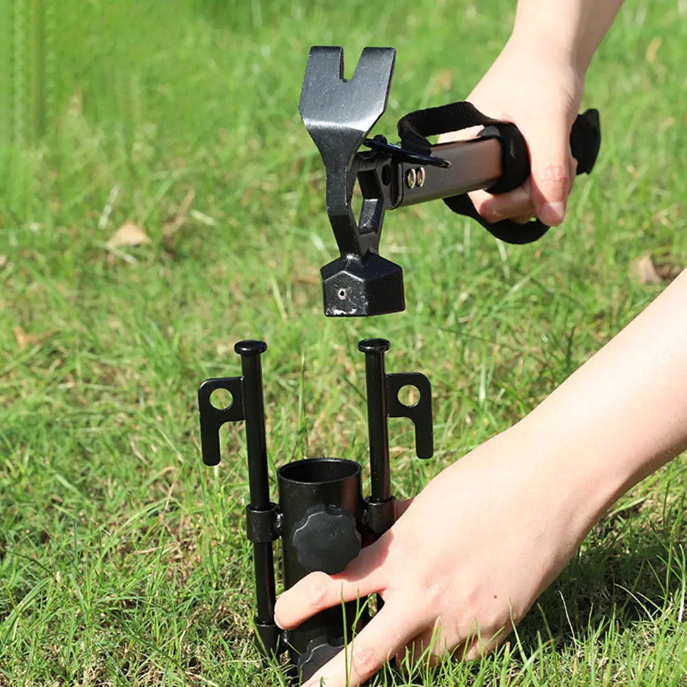 Heavy Duty Iron Patio Umbrella Holder Portable Beach Umbrella Stand Ground Anchor for Camping Fishing Garden Outdoor Use
Heavy Duty Iron Patio Umbrella Holder Portable Beach Umbrella Stand Ground Anchor for Camping Fishing Garden Outdoor Use