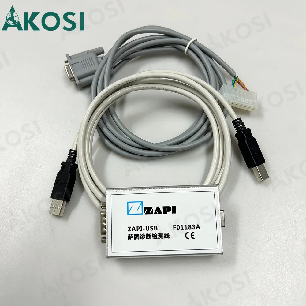 ZAPI-USB diagnostic tool cable (COM port) Diagnostic software for ZAPI controller is suitable for parameter adjustment
ZAPI-USB diagnostic tool cable (COM port) Diagnostic software for ZAPI controller is suitable for parameter adjustment