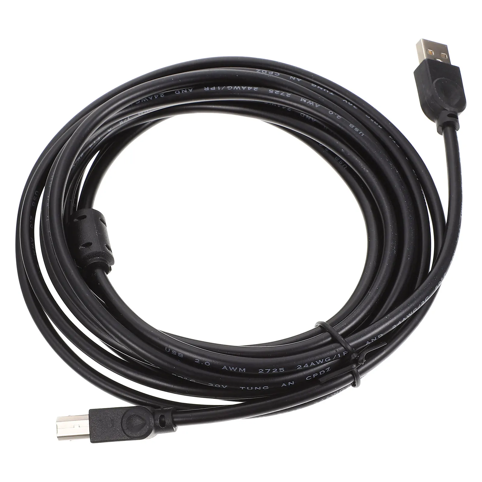 Universal USB Printing Cable Black Copper Core for Printers Fax Multi-function Devices Office Supplies
Universal USB Printing Cable Black Copper Core for Printers Fax Multi-function Devices Office Supplies