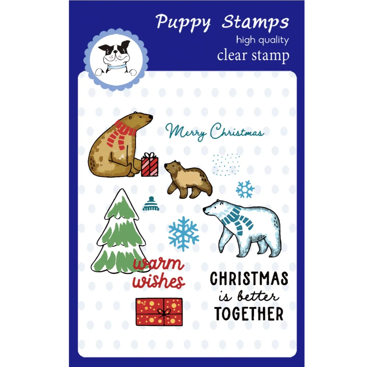 PUPPY STAMPS Christmas Tree Bear New Clear Stamps Metal Cutting Dies for Decorating Scrapbook Diy Card Mould Embossing Craft
PUPPY STAMPS Christmas Tree Bear New Clear Stamps Metal Cutting Dies for Decorating Scrapbook Diy Card Mould Embossing Craft