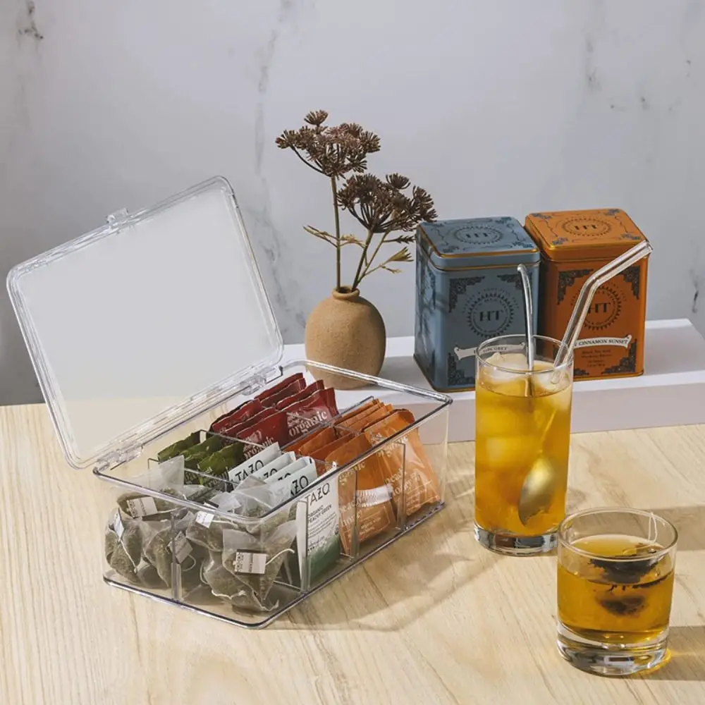 Stackable Plastic Tea Bag Storage Box Transparent with Lid Acrylic Organizer Storage Container Desktop
Stackable Plastic Tea Bag Storage Box Transparent with Lid Acrylic Organizer Storage Container Desktop