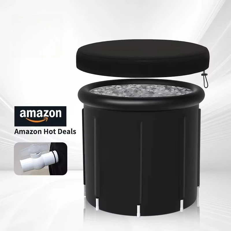 ized Size And Logo Athletes Portable Recovery Pod PVC Inflatable Ice Bath Tub With Lid Cold Plunge Bath Tub With Chiller
ized Size And Logo Athletes Portable Recovery Pod PVC Inflatable Ice Bath Tub With Lid Cold Plunge Bath Tub With Chiller