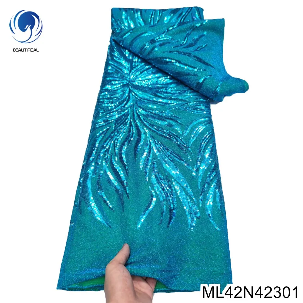 Glamorous Fashion High Quality Lace, Party Dress , Arican Trim Sequin Sewing Tulle Fabric, 5 Yards Cloth, ML42N423
Glamorous Fashion High Quality Lace, Party Dress , Arican Trim Sequin Sewing Tulle Fabric, 5 Yards Cloth, ML42N423