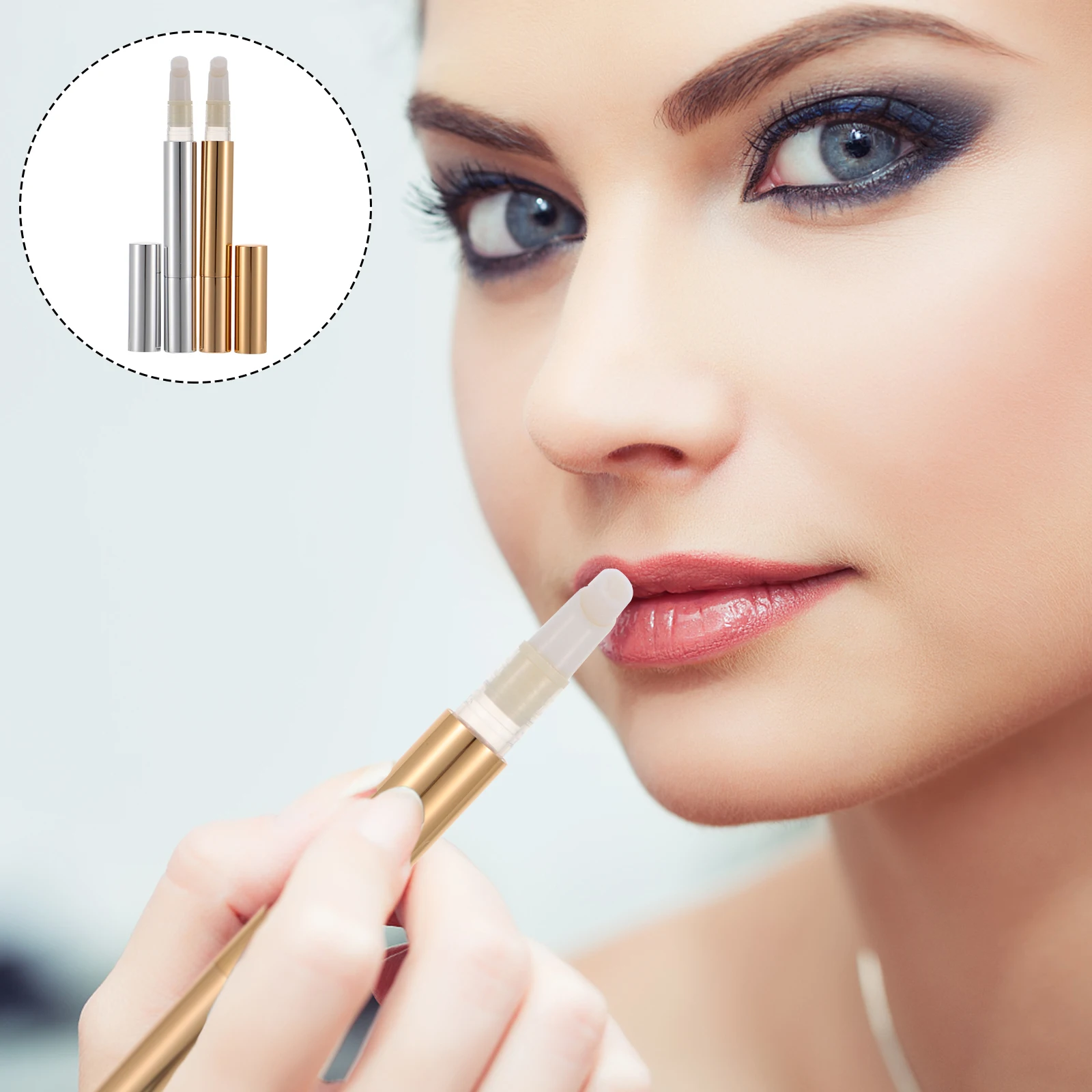 6pcs Lip Gloss Tube Nail Polish Pen Travel Size Empty Applicator Oil Container Plastic Tubes Non Leaking Design
6pcs Lip Gloss Tube Nail Polish Pen Travel Size Empty Applicator Oil Container Plastic Tubes Non Leaking Design