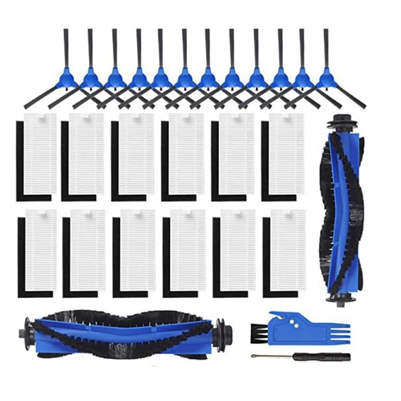 A39T-28 Pack Replacement Parts Kit Compatible For Eufy Robovac 11S 30C 15C R3500 R3500S, R550(R500+), R650 Rolling Brush
A39T-28 Pack Replacement Parts Kit Compatible For Eufy Robovac 11S 30C 15C R3500 R3500S, R550(R500+), R650 Rolling Brush