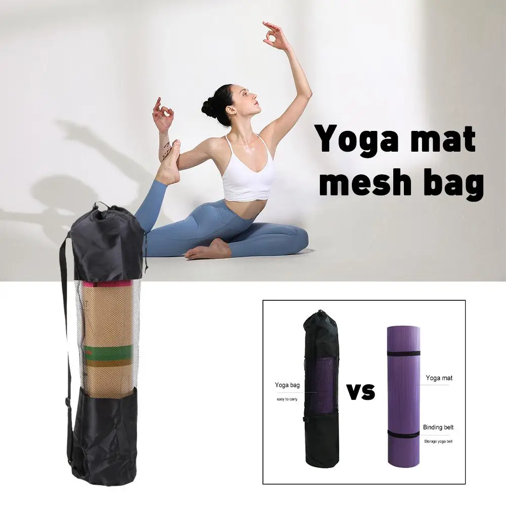 Convenience Black Yoga Mat Mesh Bag Backpack Waterproof Yoga Gym Tools Fitness Portable Sports Adjustable Bags Strap X2A1
Convenience Black Yoga Mat Mesh Bag Backpack Waterproof Yoga Gym Tools Fitness Portable Sports Adjustable Bags Strap X2A1