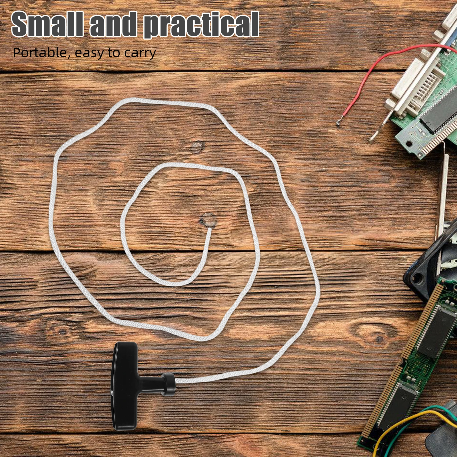4pcs Starter Rope for Lawn Mower Generator Small Engine Versatile Compatibility Sturdy Construction Easy Replacement Pull Cord
4pcs Starter Rope for Lawn Mower Generator Small Engine Versatile Compatibility Sturdy Construction Easy Replacement Pull Cord