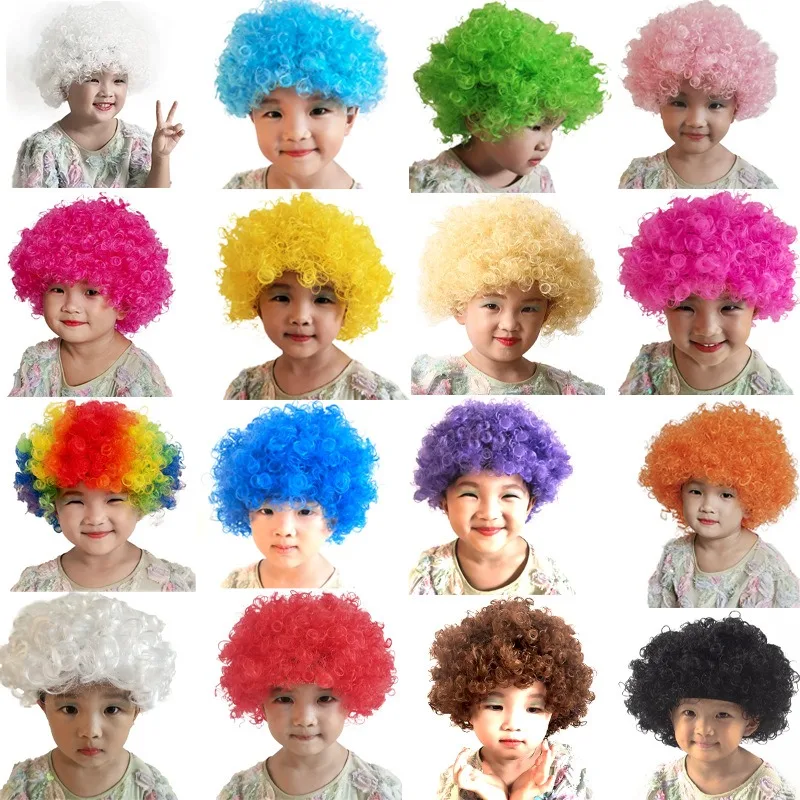 Children's Day Colorful Wigs Cosplay Headwear Costume Funny Hair for Kids Halloween Carnival Party School Stage Performance
Children's Day Colorful Wigs Cosplay Headwear Costume Funny Hair for Kids Halloween Carnival Party School Stage Performance