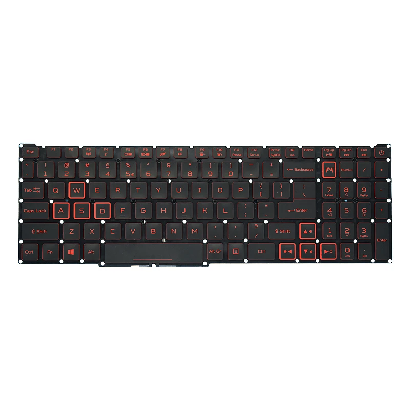Замените костюм для Acer Nitro AN515-54 55 4 AN517-51 N18C3 C4 N18I2 I3, клавиатура ноутбука
Замените костюм для Acer Nitro AN515-54 55 4 AN517-51 N18C3 C4 N18I2 I3, клавиатура ноутбука