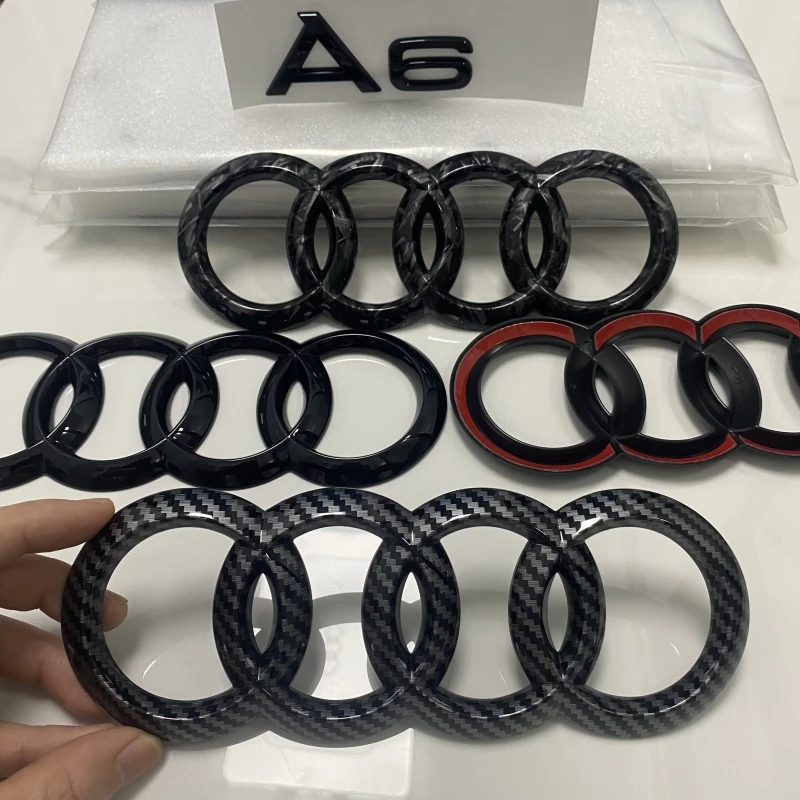 AUDI A6 2012-2022 4 Ring Logo ABS Directly Covered Emblem Car Hood Front Grill Rear Trunk Emblem Badge A6 Refit Accessory
AUDI A6 2012-2022 4 Ring Logo ABS Directly Covered Emblem Car Hood Front Grill Rear Trunk Emblem Badge A6 Refit Accessory