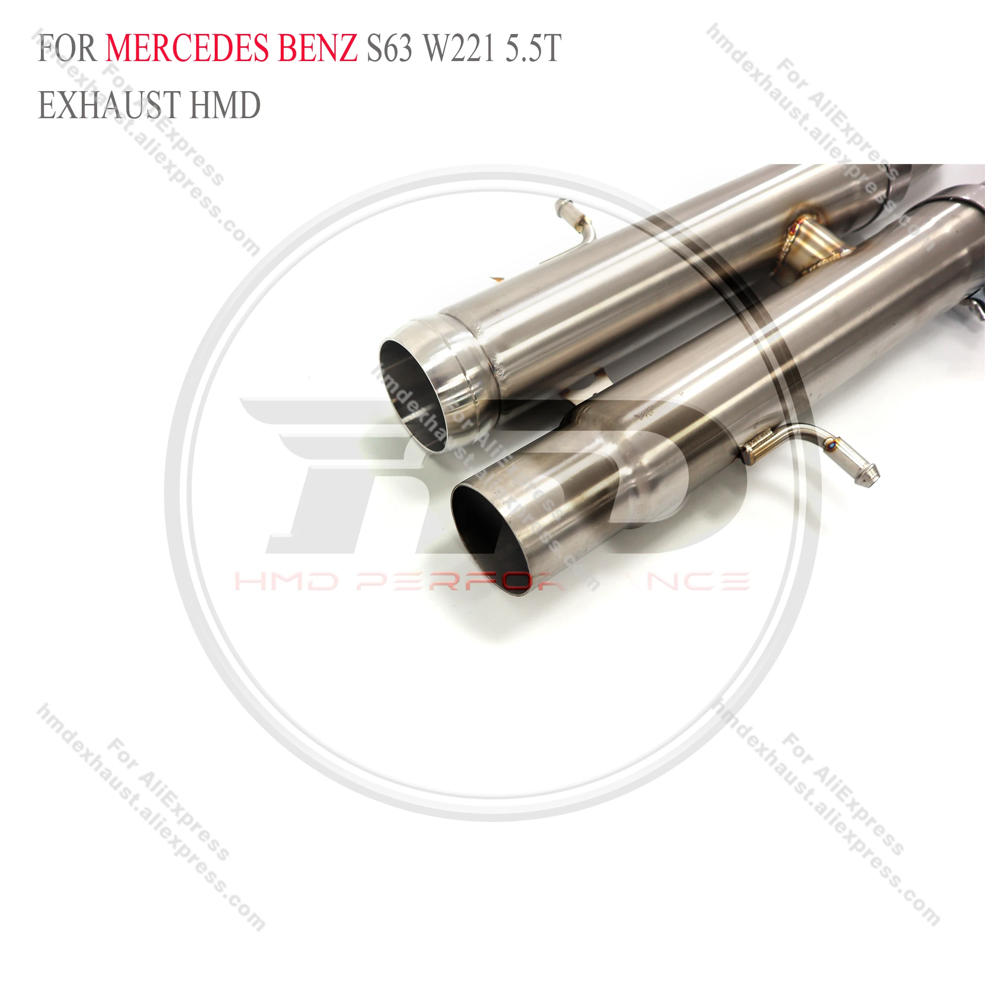 HMD Exhaust System High Flow Performance Downpipe forMercedes BENZ S63 W221 5.5T With Heat shield
HMD Exhaust System High Flow Performance Downpipe forMercedes BENZ S63 W221 5.5T With Heat shield