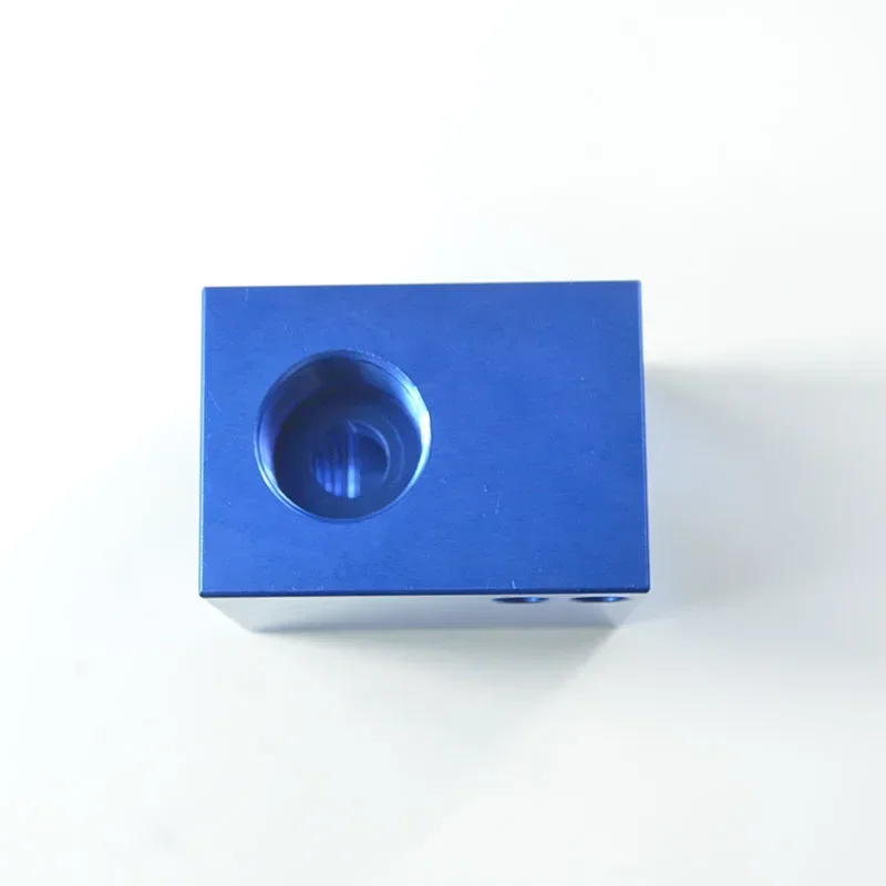 Thread-inserted v8068 Oil Block for 16 Series Electromagnetic One-way Throttle Overflow Valve