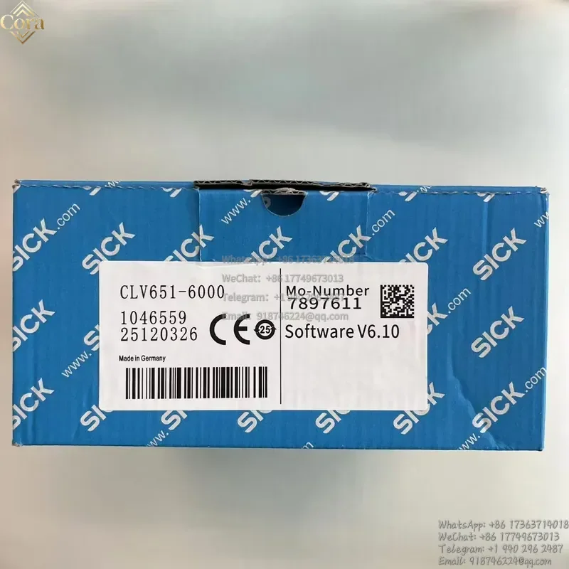 sick brand CLV651-6000 part no. 1046559 FIXED MOUNT BARCODE SCANNERS new in stock
sick brand CLV651-6000 part no. 1046559 FIXED MOUNT BARCODE SCANNERS new in stock
