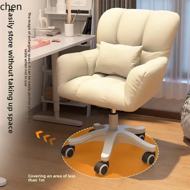 i5.15 Home Backrest Swivel Chair College Student Dormitory Study Seat Comfortable Bedroom Makeup Chair
i5.15 Home Backrest Swivel Chair College Student Dormitory Study Seat Comfortable Bedroom Makeup Chair