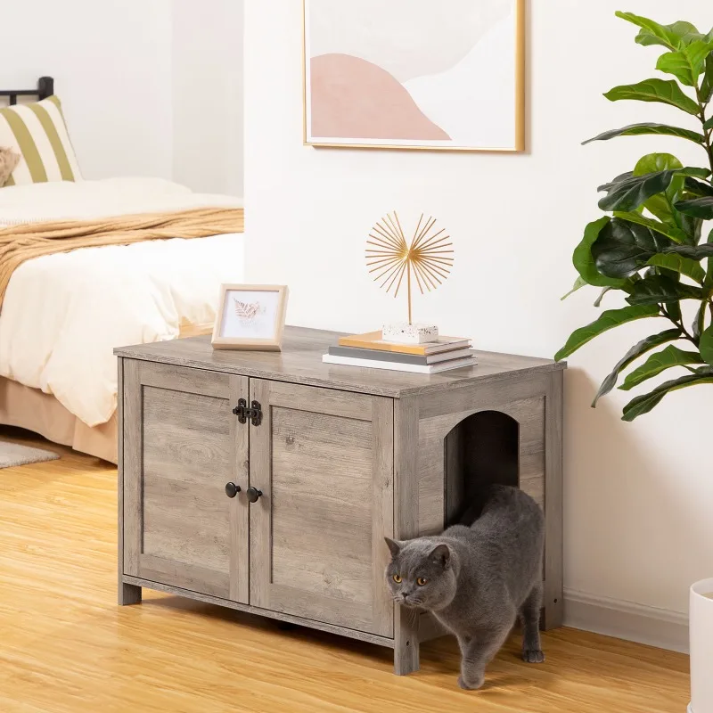 Amazon foreign trade cross-border furniture factory custom wholesale cat litter box fence pet furniture hidden with lock
Amazon foreign trade cross-border furniture factory custom wholesale cat litter box fence pet furniture hidden with lock