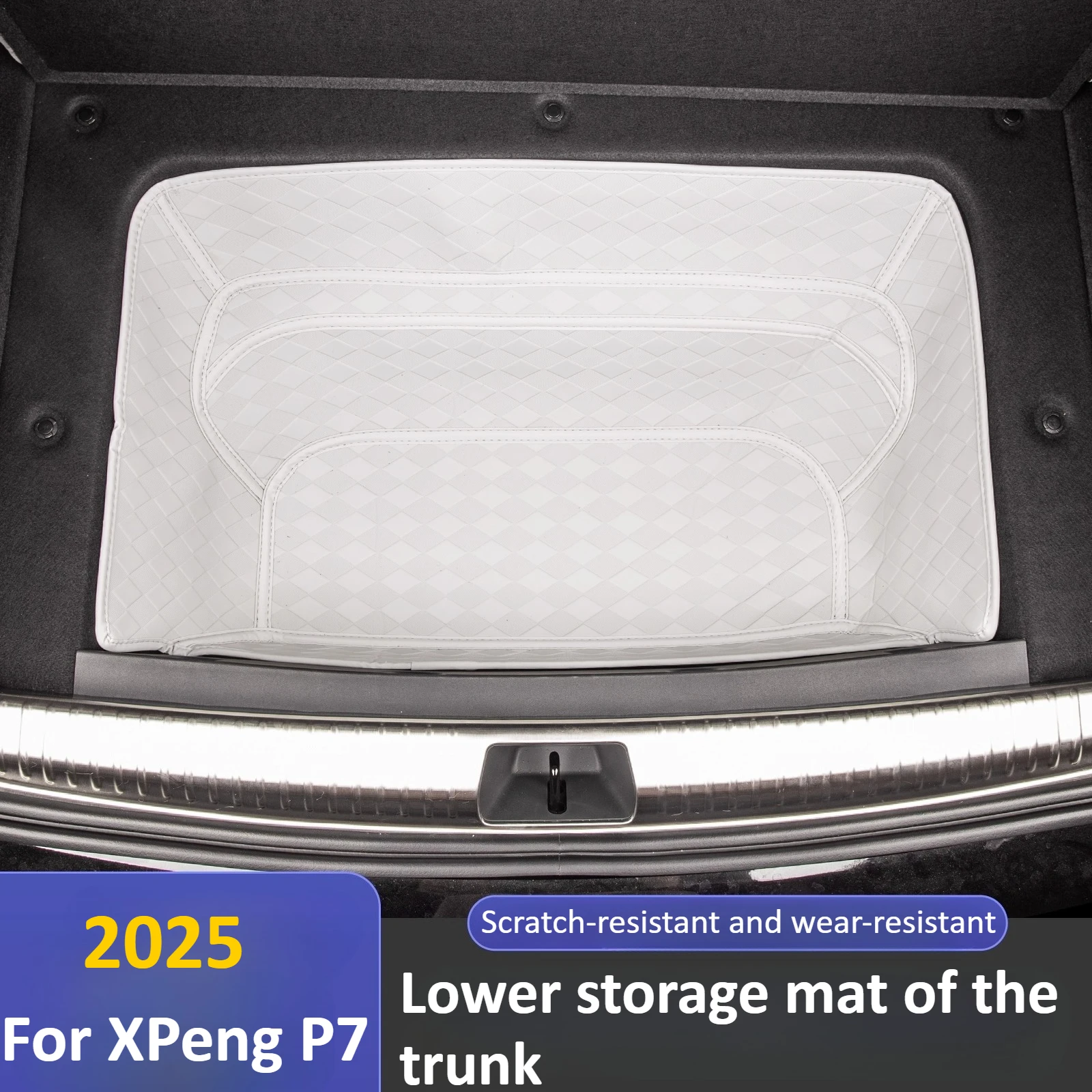 For XPeng P7 2025 Trunk Storage Mat Decorative Bottom Layer Storage Compartment Storage Slot Box Accessories
For XPeng P7 2025 Trunk Storage Mat Decorative Bottom Layer Storage Compartment Storage Slot Box Accessories