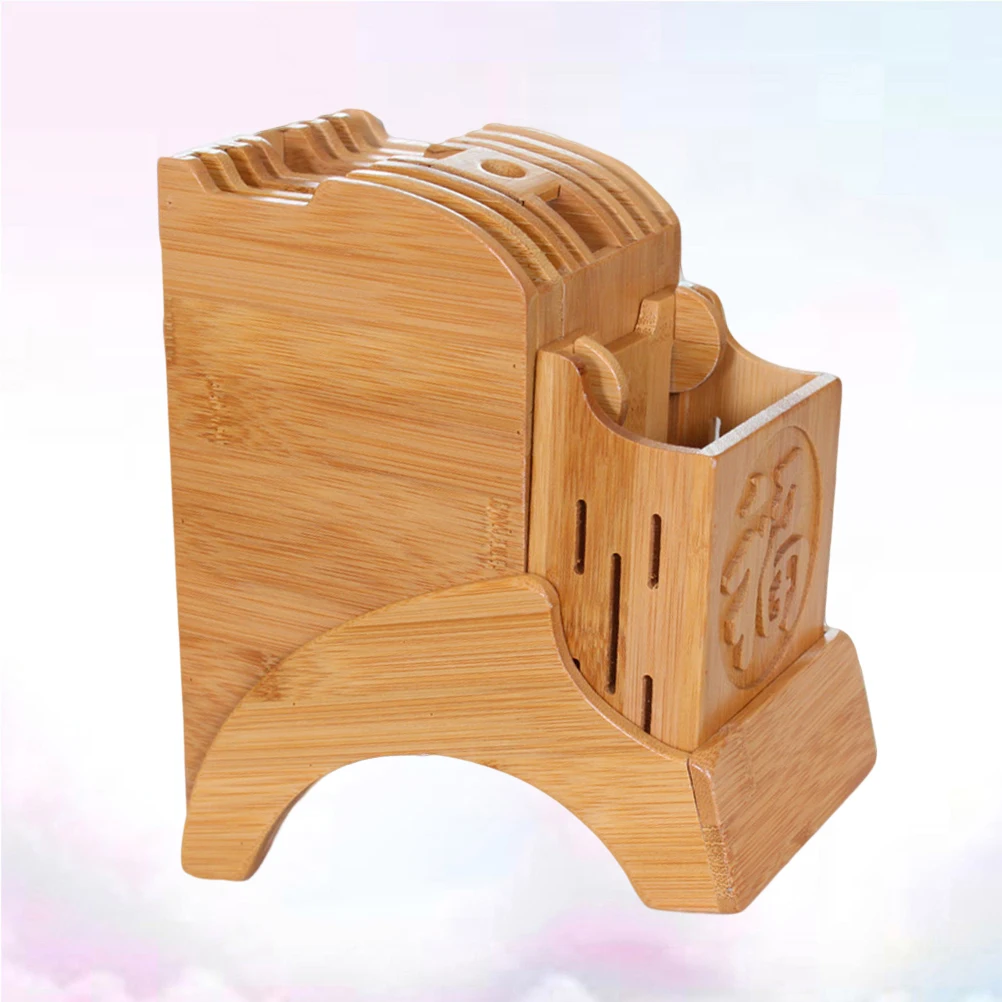 Bamboo Knife Kitchen Storage Rack Storage Bamboo Holder Kitchen Holder Rack Smooth Long Use Clean Tidy
Bamboo Knife Kitchen Storage Rack Storage Bamboo Holder Kitchen Holder Rack Smooth Long Use Clean Tidy