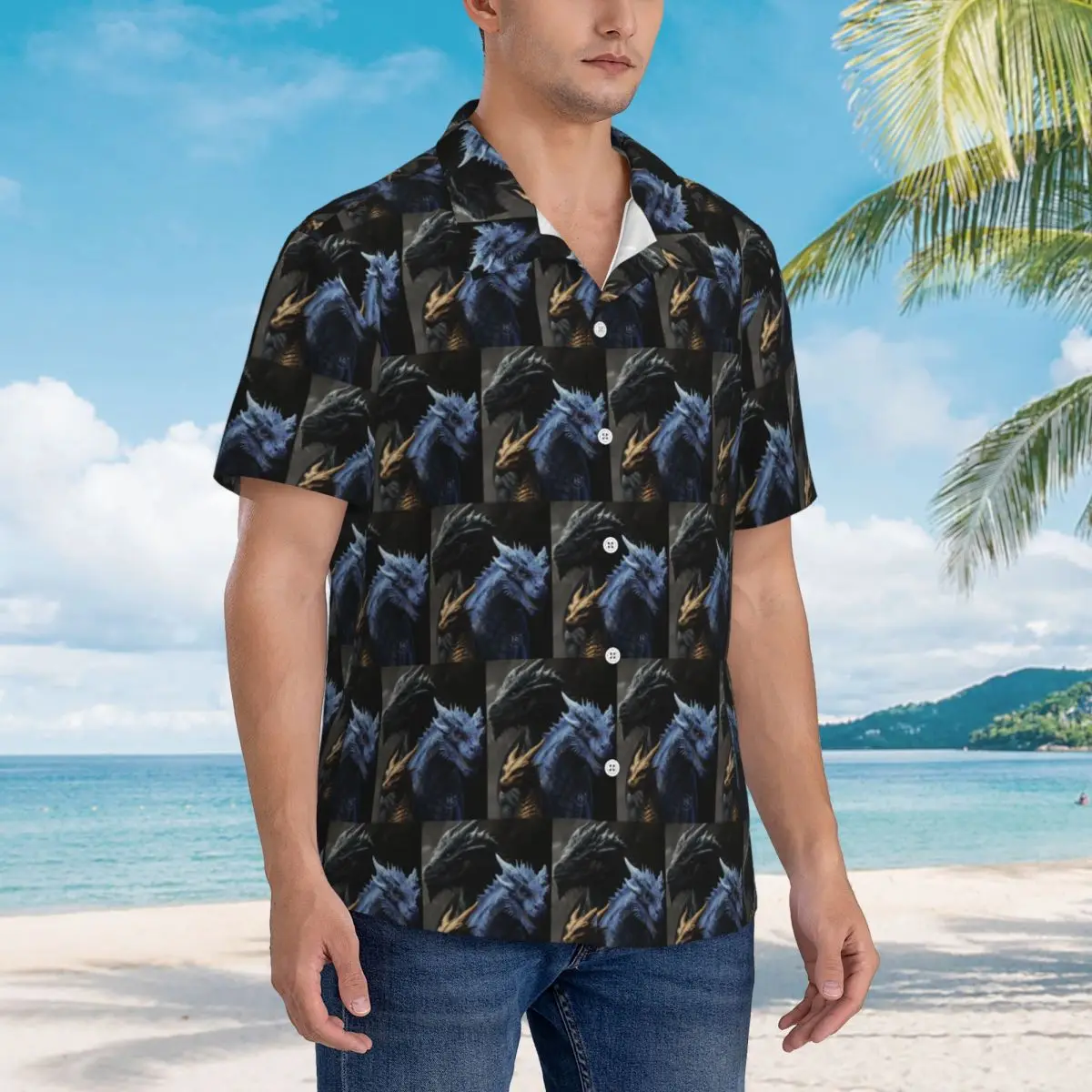 Fourth Wing Dragon Hawaiian Shirts Casual Men Short Sleeve Shirt for Summer Beach Men's Button Tops
Fourth Wing Dragon Hawaiian Shirts Casual Men Short Sleeve Shirt for Summer Beach Men's Button Tops