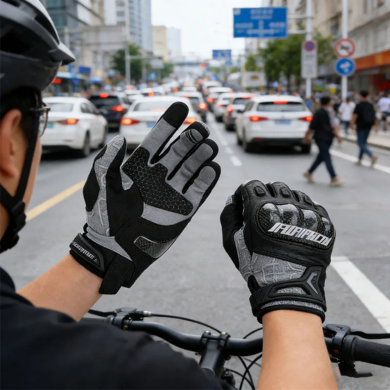 Водонепроницаемые кожаные мотоциклетные перчатки с полной защитой пальцев, противоскользящие, защитные от падений, для езды на мотоцикле и мотокросса, аксессуары для мотоциклов
Водонепроницаемые кожаные мотоциклетные перчатки с полной защитой пальцев, противоскользящие, защитные от падений, для езды на мотоцикле и мотокросса, аксессуары для мотоциклов