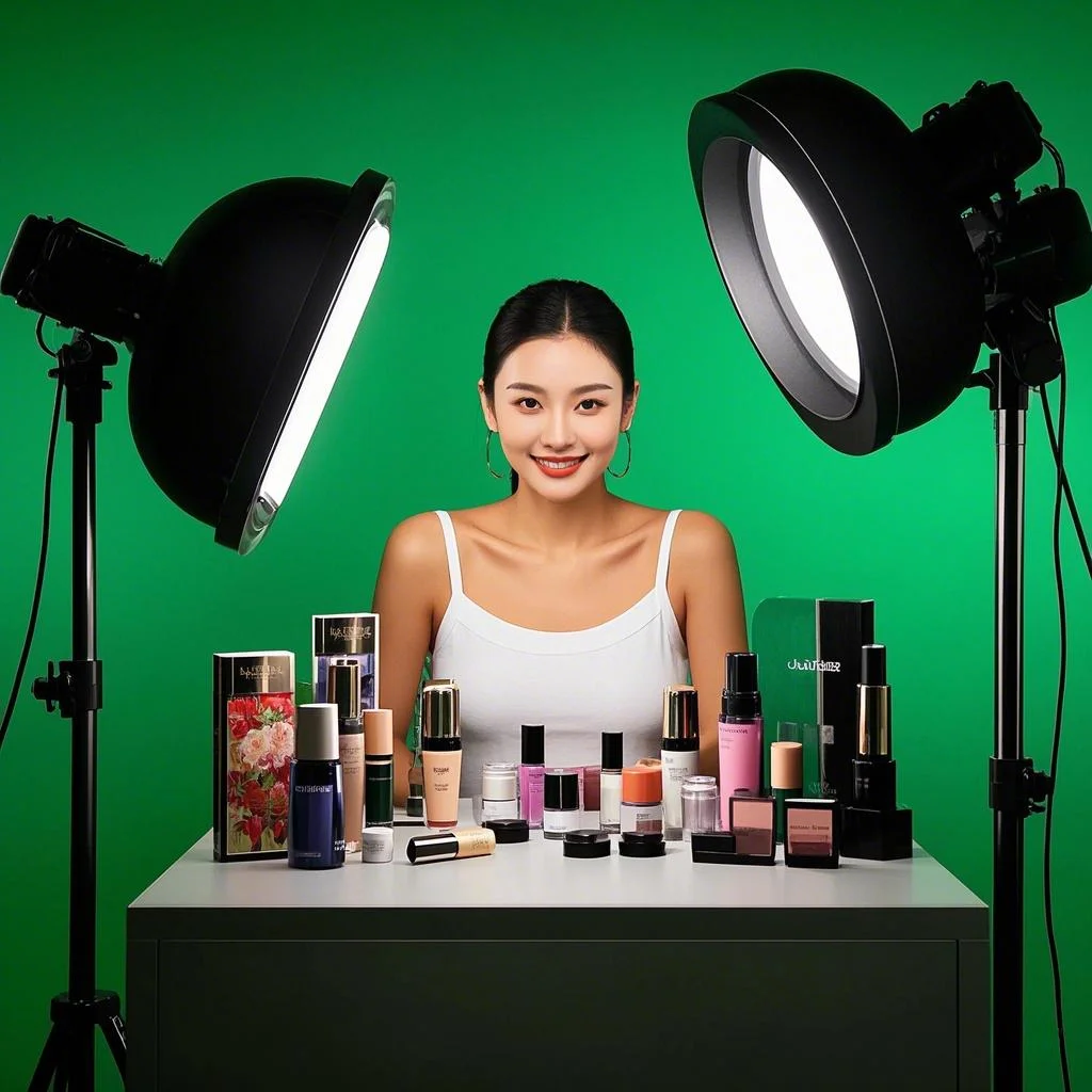 Live Streaming Light 300W 200W Bio Color LED Photography Light with Softbox and Tripod Stand Green Backdrop for Live Stream
Live Streaming Light 300W 200W Bio Color LED Photography Light with Softbox and Tripod Stand Green Backdrop for Live Stream