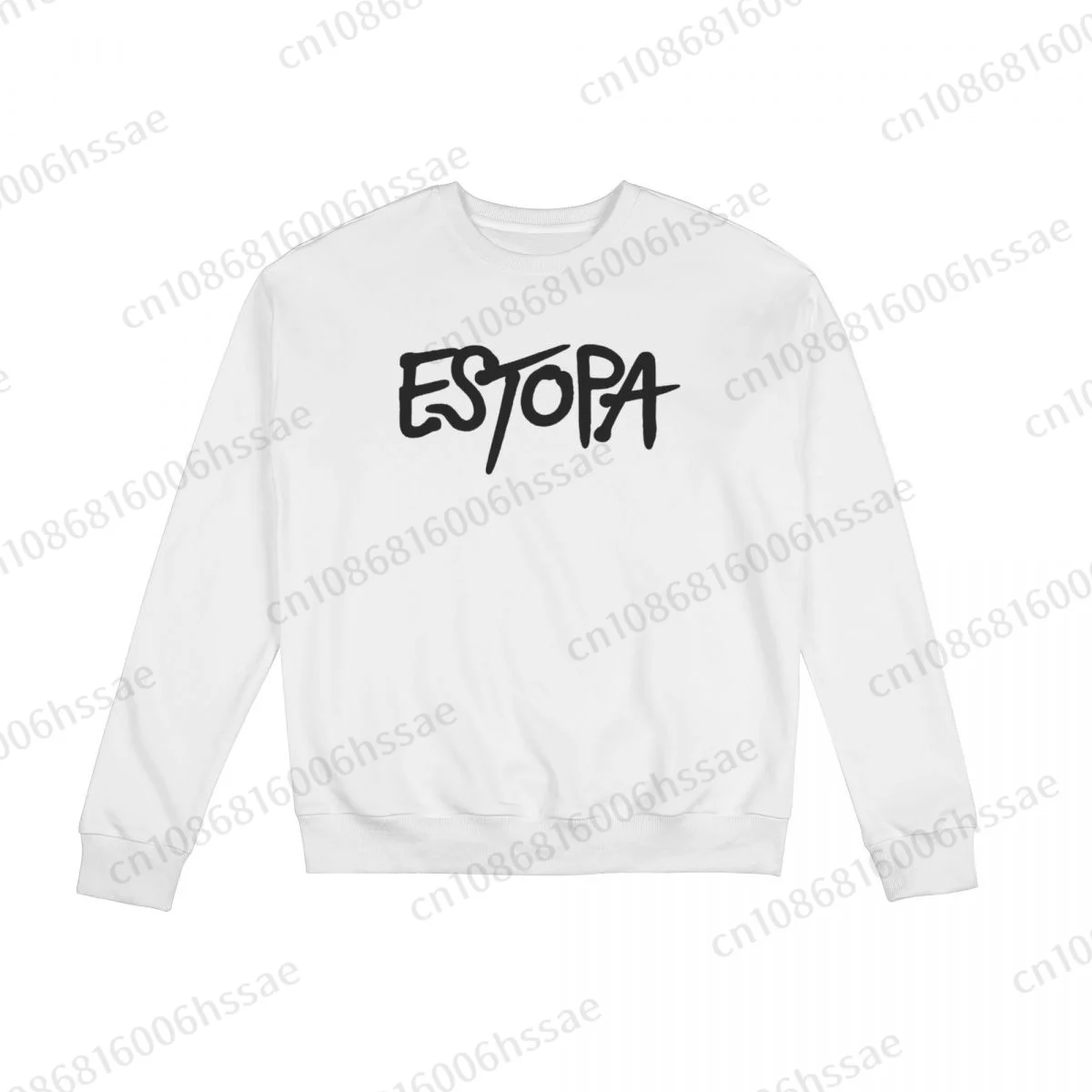 Estopa Men Woman Fall Winter Sweatshirt Round Neck Long Sleeve Length Casual Top
Estopa Men Woman Fall Winter Sweatshirt Round Neck Long Sleeve Length Casual Top