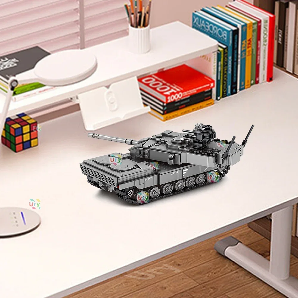 Military WW2 MBT Army Main Battle Tank Challenger Leopard 2A7+ Soldiers Figures Building Blocks Set For Kids Children Toys Gifts
Military WW2 MBT Army Main Battle Tank Challenger Leopard 2A7+ Soldiers Figures Building Blocks Set For Kids Children Toys Gifts