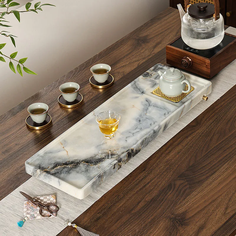 Marble Serving Tea Tray Nordic Desk Ceremony Hospitality Valet Pot Long Tea Tray Rectangle Saucer Bandejas Home Decorationgs
Marble Serving Tea Tray Nordic Desk Ceremony Hospitality Valet Pot Long Tea Tray Rectangle Saucer Bandejas Home Decorationgs