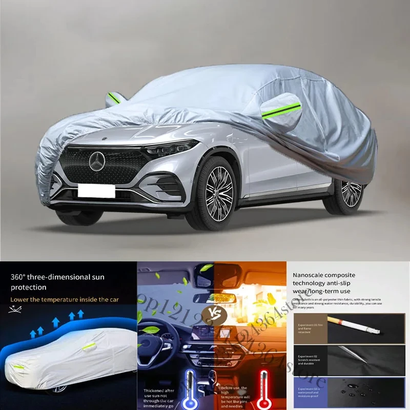 Чехол для автомобиля Mercedes-Benz EQS SUV, внешний чехол для автомобиля, наружная защита, полностью водонепроницаемые чехлы для автомобиля
Чехол для автомобиля Mercedes-Benz EQS SUV, внешний чехол для автомобиля, наружная защита, полностью водонепроницаемые чехлы для автомобиля
