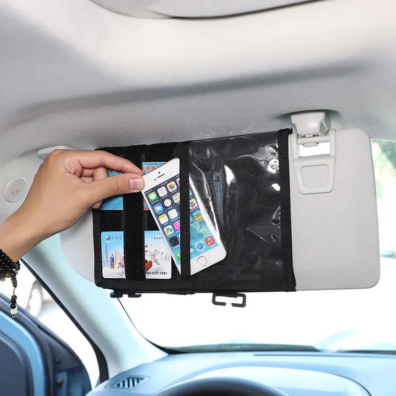 For Ford Maverick 22-23 Oxford cloth/nylon webbing Black Car Sun Visor Organizer Panel Multi-pocket Storage Bag Auto Accessories
For Ford Maverick 22-23 Oxford cloth/nylon webbing Black Car Sun Visor Organizer Panel Multi-pocket Storage Bag Auto Accessories