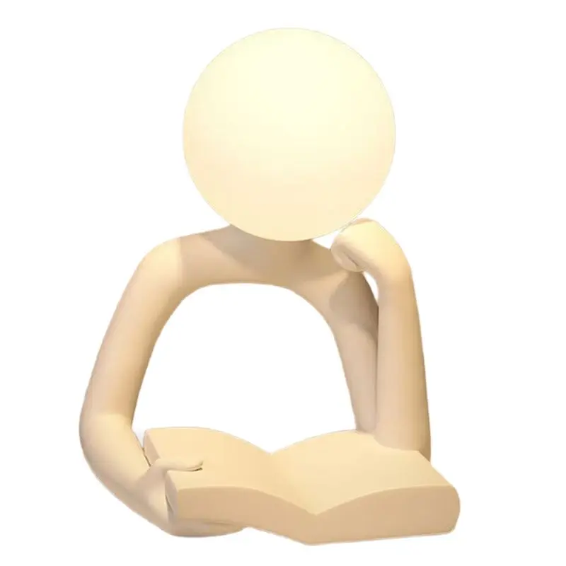 AT44-Elegant Design Reading Lamp Night Light Modern Minimalist Abstract Figure Desk Decor For Bedroom Office And Study White
AT44-Elegant Design Reading Lamp Night Light Modern Minimalist Abstract Figure Desk Decor For Bedroom Office And Study White