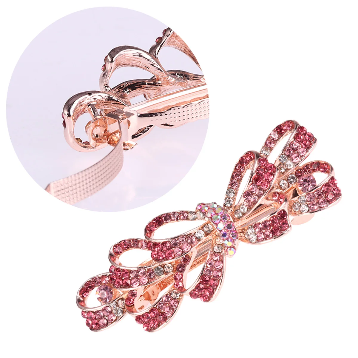 Rhinestone Hair Clips Crystal Barrette Elegant Fancy Lightweight Strong Construction Shiny Charm for Formal Occasions Wedding
Rhinestone Hair Clips Crystal Barrette Elegant Fancy Lightweight Strong Construction Shiny Charm for Formal Occasions Wedding