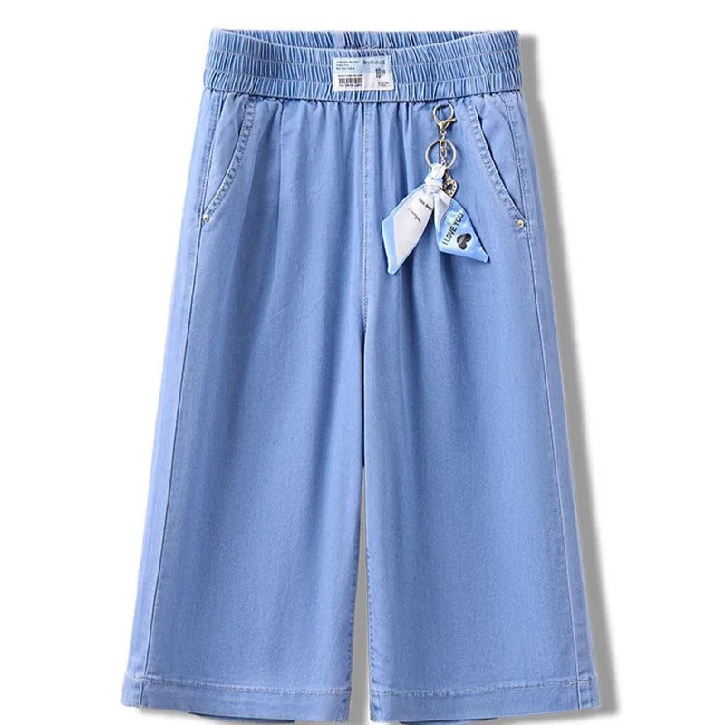 Summer Thin Soft Jeans for Women 2026 New High Waist Classic Blue Denim Pants Wide Legs Versatile Loose Calf-Length Pants
Summer Thin Soft Jeans for Women 2026 New High Waist Classic Blue Denim Pants Wide Legs Versatile Loose Calf-Length Pants