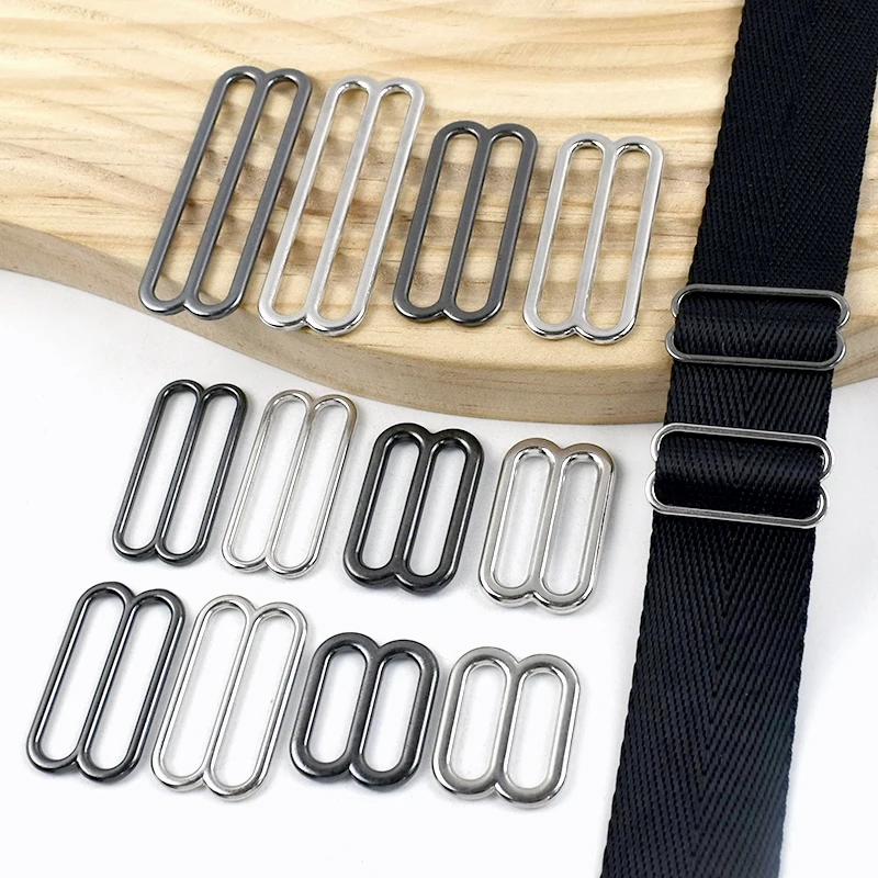 30/50Pcs 6-50mm Tri-Glide Rings Buckles for Bra Metal Strap Adjuster Clasp 8-shaped Ring Hook Webbing Slider Loops Accessory
30/50Pcs 6-50mm Tri-Glide Rings Buckles for Bra Metal Strap Adjuster Clasp 8-shaped Ring Hook Webbing Slider Loops Accessory