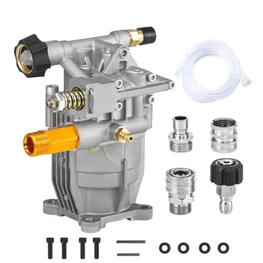 3/4" Shaft Pressure Washer - 3000 PSI Power Washer - Compatible with Troybilt Simpson Karcher Honda Excell etc Multiple Brands
3/4" Shaft Pressure Washer - 3000 PSI Power Washer - Compatible with Troybilt Simpson Karcher Honda Excell etc Multiple Brands
