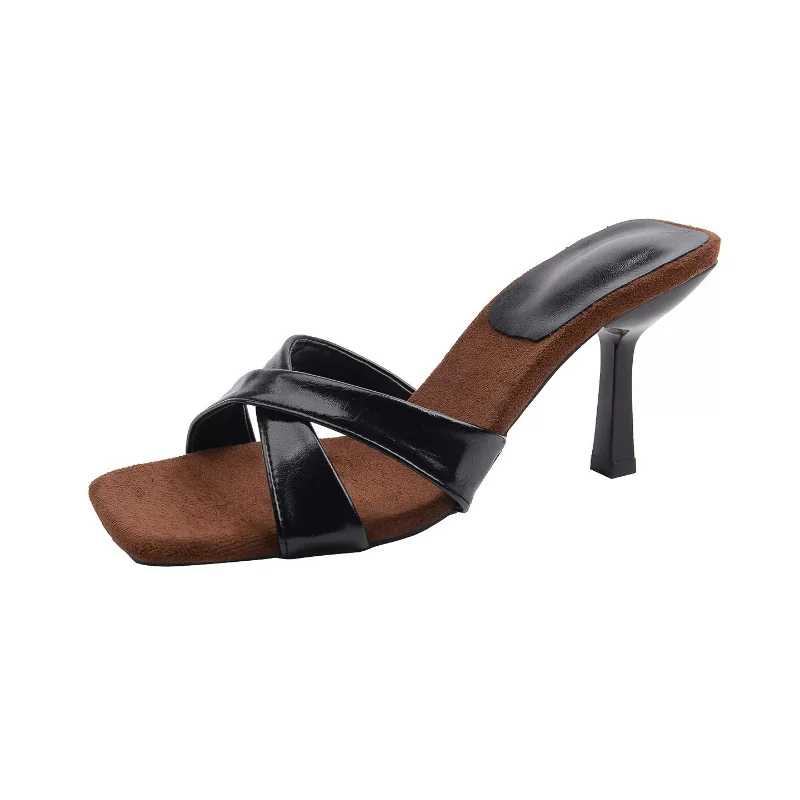 2026 Fashion Women Elegant High Heels Slippers Square Toe Shoes Trend Dress Sandals Walking Shoes Mujer Casual Flip Flops 35-41
2026 Fashion Women Elegant High Heels Slippers Square Toe Shoes Trend Dress Sandals Walking Shoes Mujer Casual Flip Flops 35-41